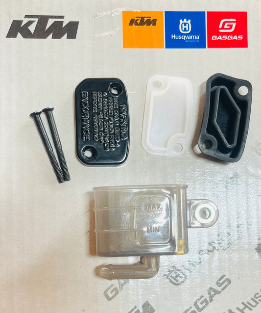 REAR BRAKE OIL RESERVOIR KIT SQUARE BLACK - PTS019