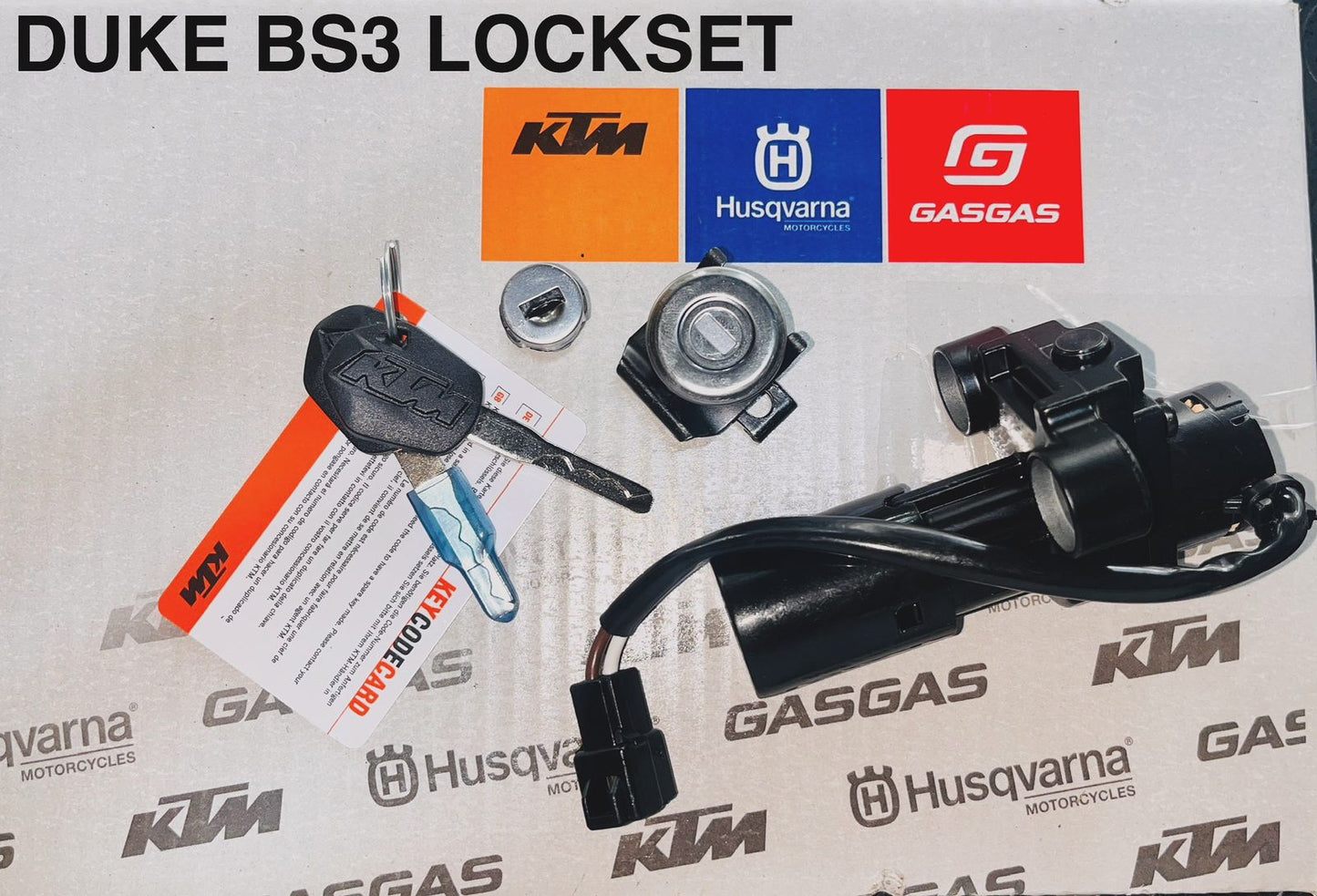 Lockset Duke 200/390 BS3 (Part no:-JG232604)