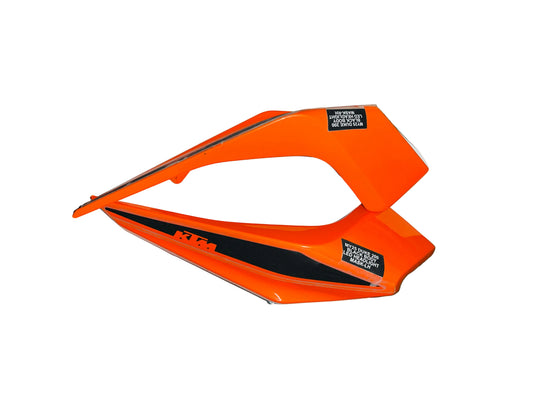 KTM DUKE 390 SIDE MASK SET ORANGE WITH BLACK STICKER