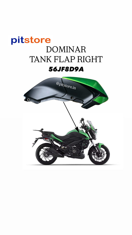 TANK FLAP RIGHT - GLAMOUR GREEN - 56JF8D9A - DOMINAR