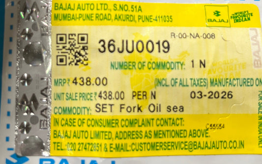 FORK OIL SEAL SET - 36JU0019 - KTM