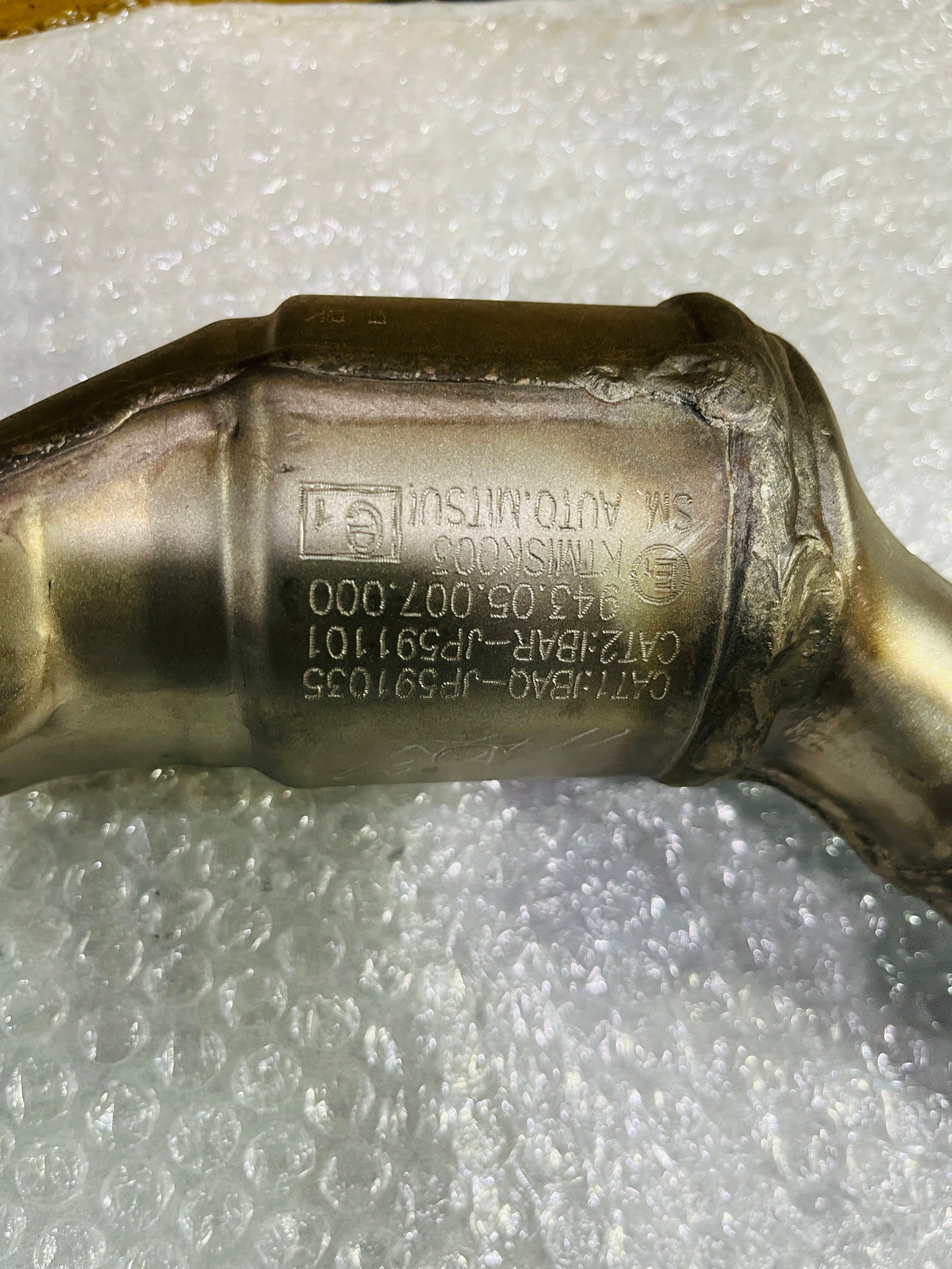 ADVENTURE 390 EXHAUST BEND PIPE Part no:- JP591010