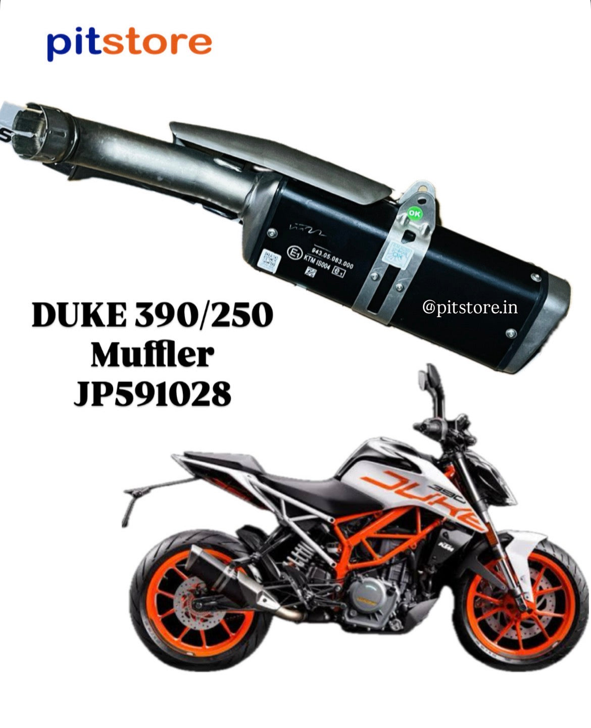 TAIL END - BS6 DUKE 250/390 -
JP591028