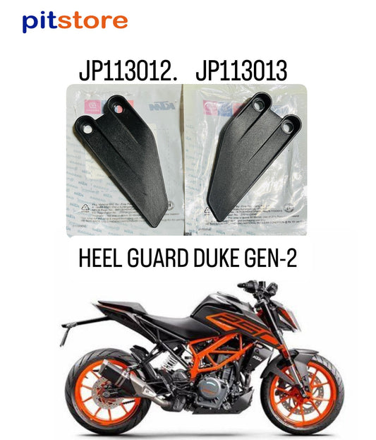 HEEL GUARD - (JP113012-LEFT , JP113013-RIGHT) - KTM DUKE 250/390 GEN-2