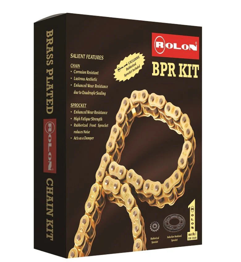 Brass Chain and Sprocket Kit for KTM ADVENTURE 390CC- KIT HXRC 385NF