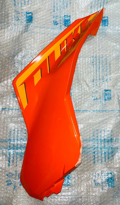 ORANGE TANK PANEL KTM DUKE 250 GEN-3 WITH STICKER