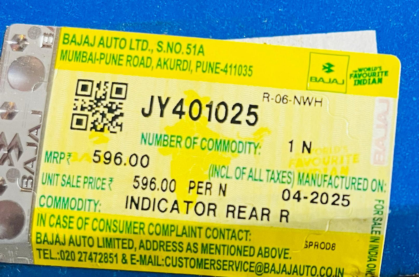 KTM INDICATOR SET OF 4