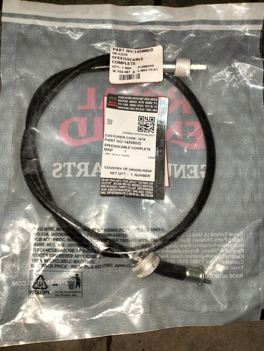 SPEEDOMETER CABLE (145980/D) - ROYAL ENFIELD THUNDERBIRD