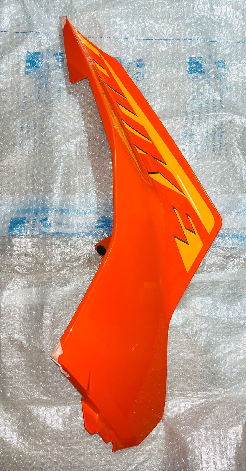 ORANGE TANK PANEL KTM DUKE 250 GEN-3 WITH STICKER