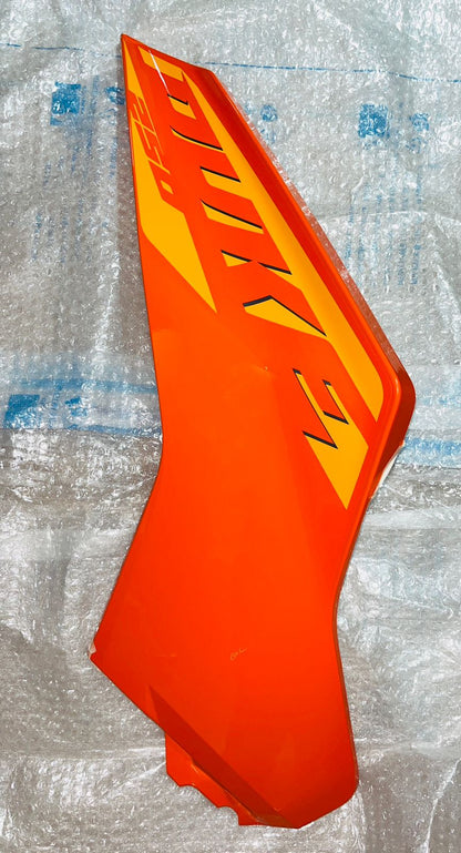 ORANGE TANK PANEL KTM DUKE 250 GEN-3 WITH STICKER