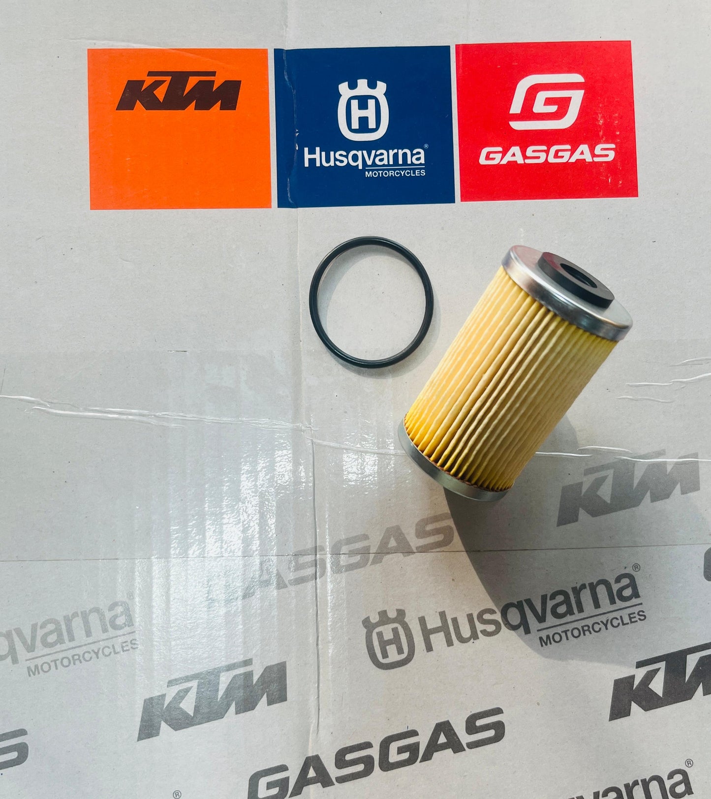 Oil filter with O-ring (gasket)Bajaj/ktm