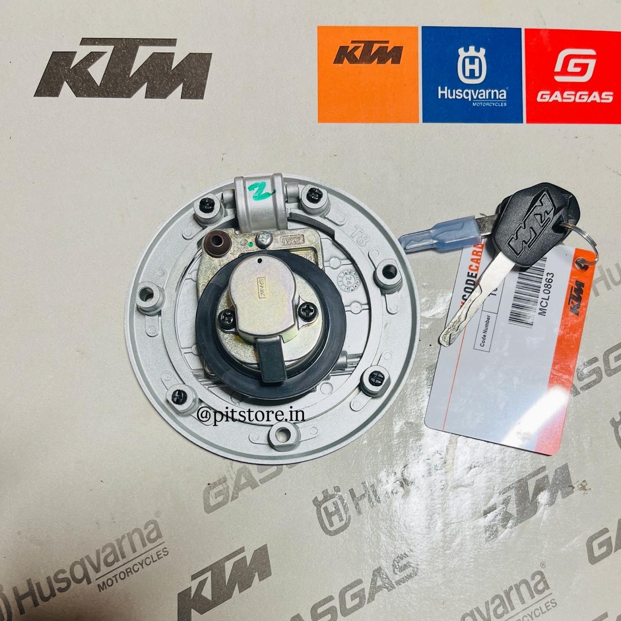 KTM DUKE GEN-1 BS4 TANK CAP WITH KEY