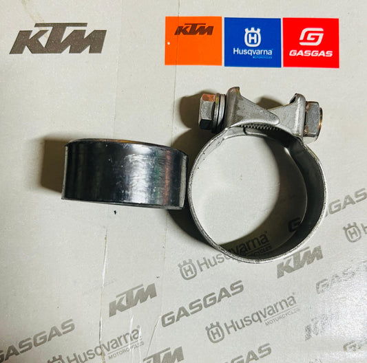 Silencer gasket and clamp KTM RC/DUKE BS3 Partno:-JG591049(Gasket) JU591081(Clamp)