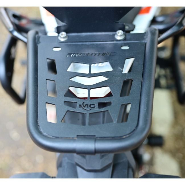 TOP RACK CARRIER WITH BACKREST FOR 2025 KTM ADVENTURE 250/390
