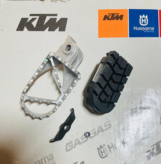 KTM ADVENTURE FOOTREST LH + Damper